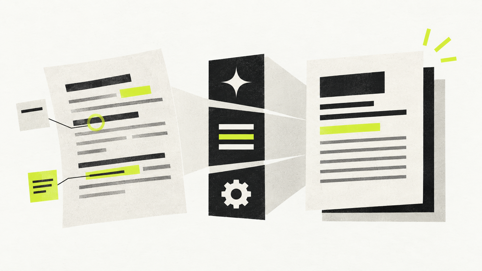 Editorial illustration: AI Writing Tools: The Ultimate Guide for 2026 (From Assistants to Automation)