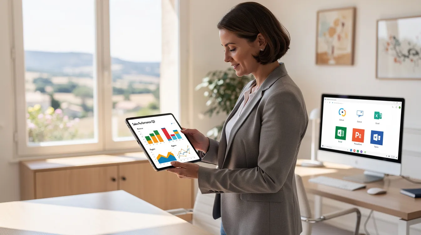 Un dirigeant de PME à Salon-de-Provence analyse les bénéfices de l'intégration Microsoft 365.