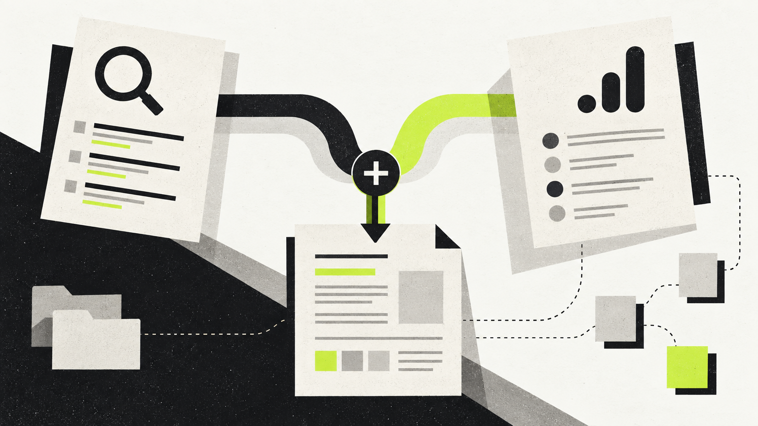 Editorial illustration: Google Analytics & Search Console Integration: A 2026 Guide