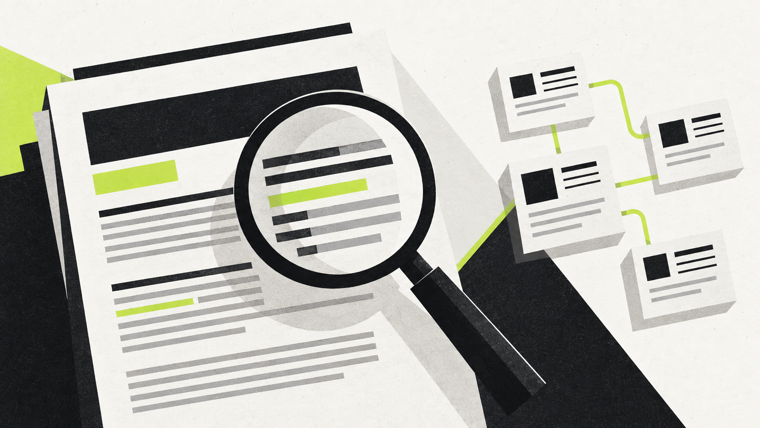 Editorial illustration: The Best AI Blog Post Writers of 2026 (And Why They’re Not Enough)